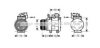 AVA QUALITY COOLING KAK173 Compressor, air conditioning